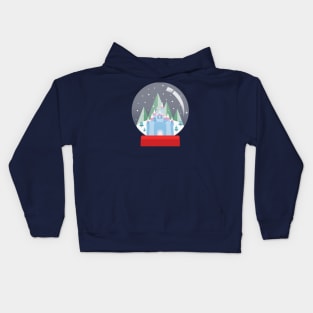 Magical Snowglobe Christmas Kids Hoodie